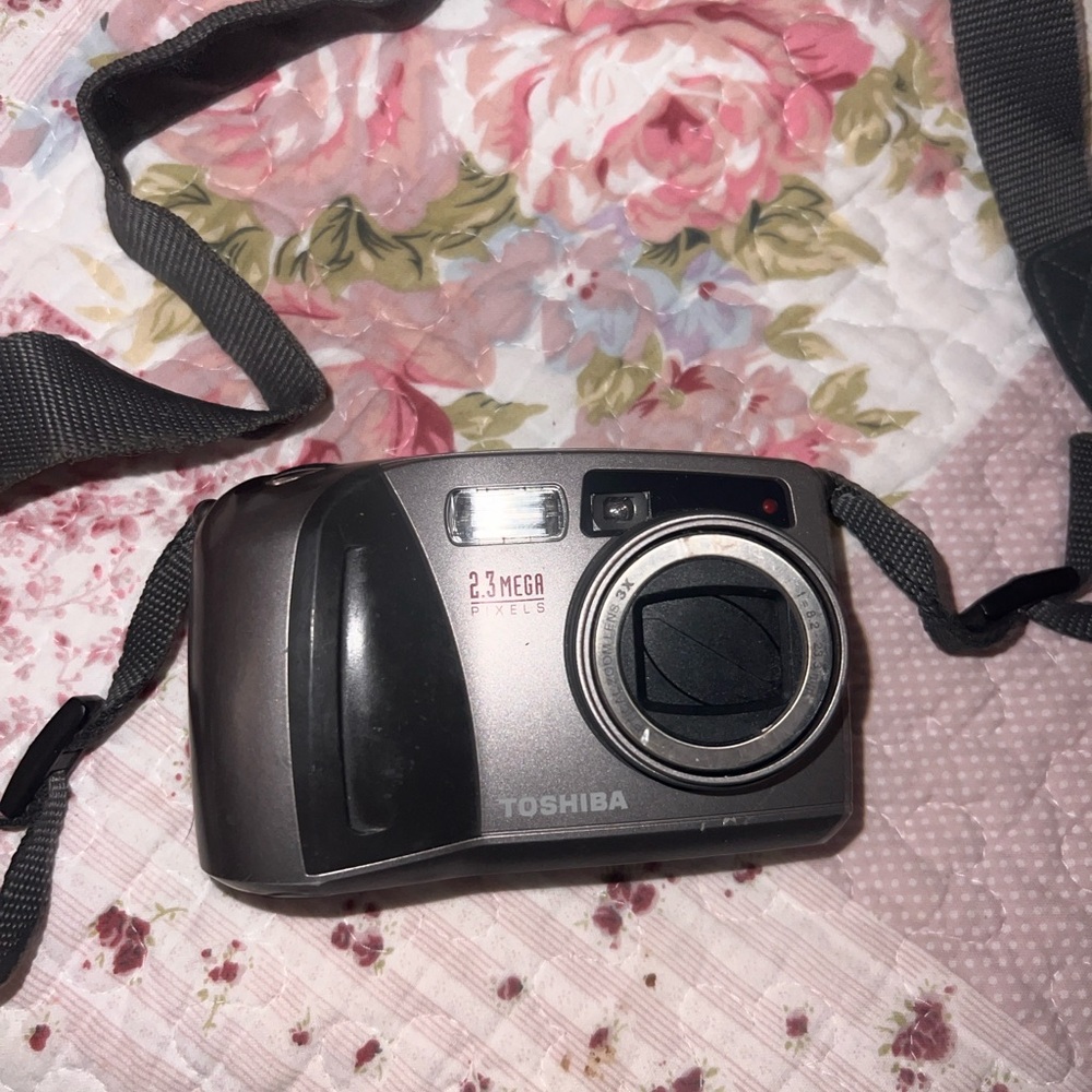 Toshiba Silver Digital Camera